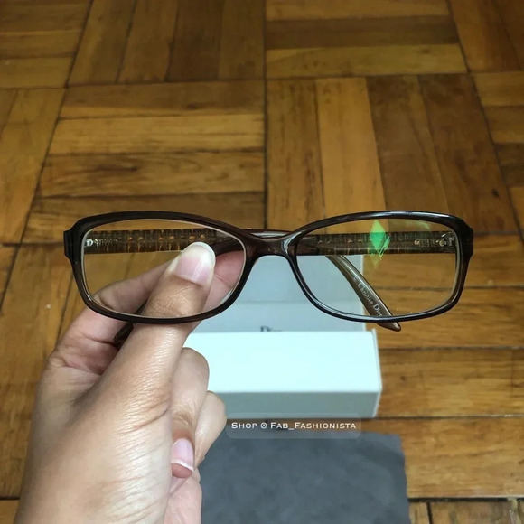Dior eyeglass frames Swarovski crystals rare - Picture 5 of 8
